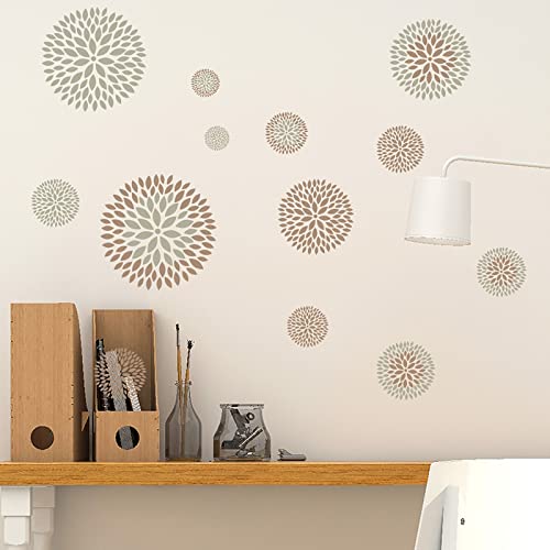 Wall Stickers Flower (Multicolor, One Size)