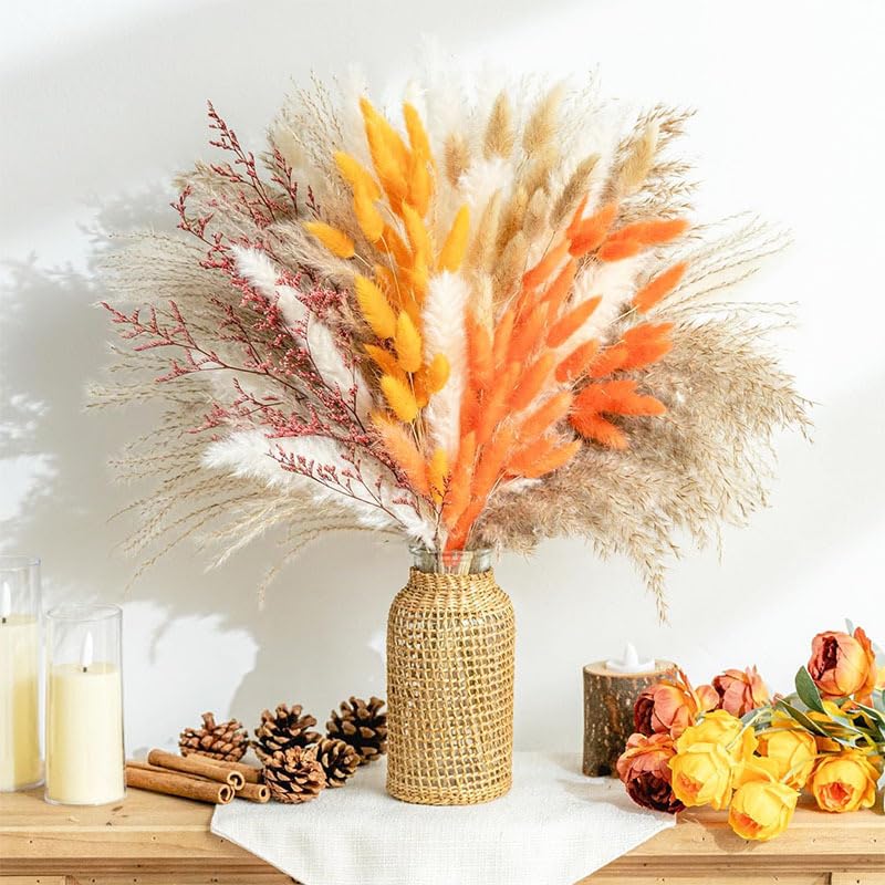 Nature Pampas Grass Boho Natural Dried Flowers Decoration Bouquet