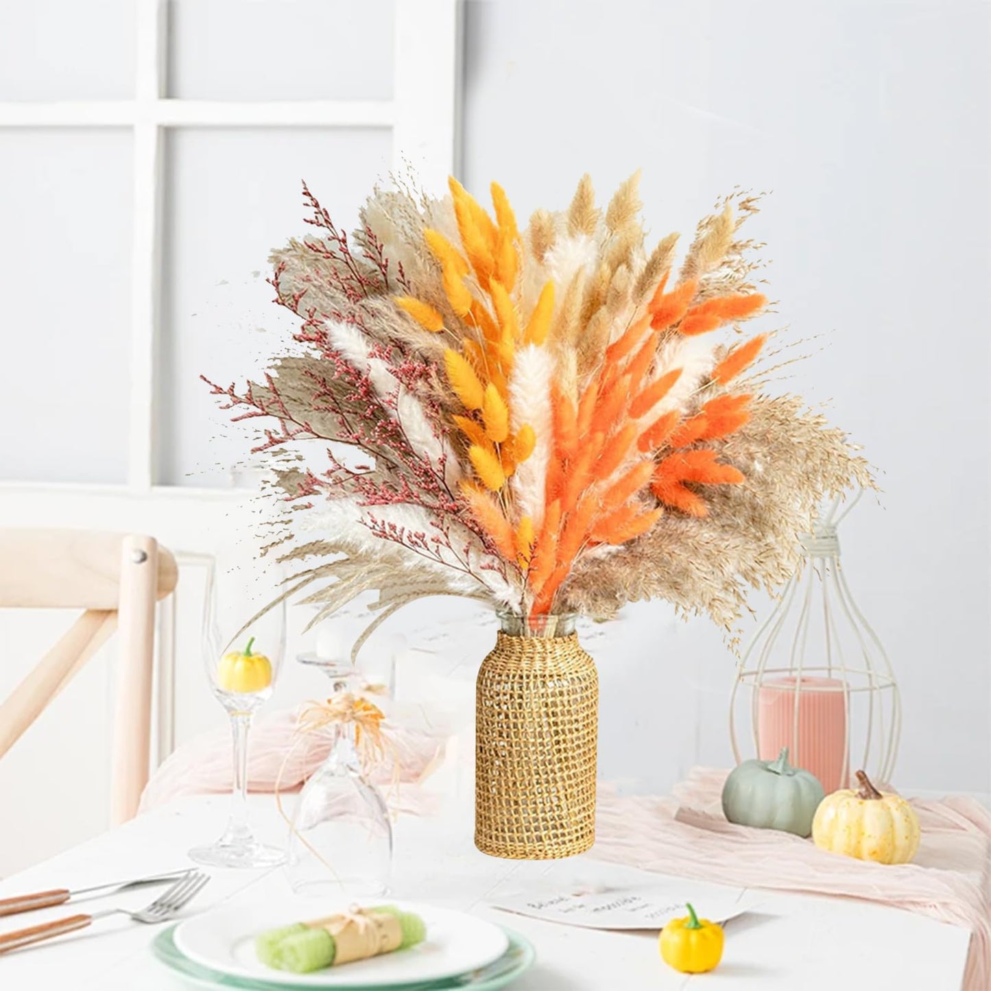 Nature Pampas Grass Boho Natural Dried Flowers Decoration Bouquet