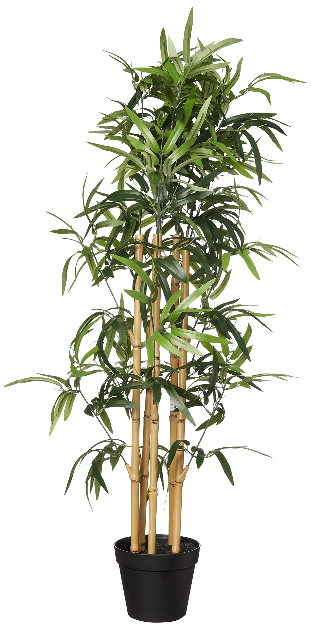 Artificial Fake Bamboo Plant with Plastic Planter Pot, 100 cm